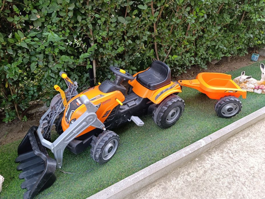 Детски трактор с ремарке