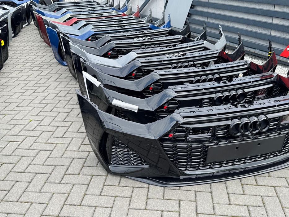 Audi RS6 RS7 нови оригинални предни задни брони Carbon