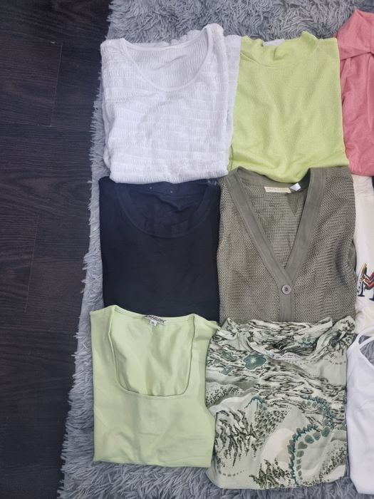 Lot 9 bluze / tricouri damă XL