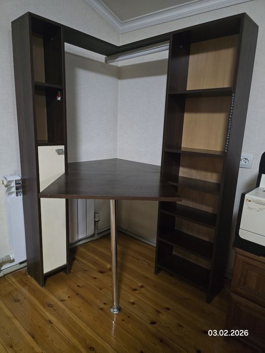Шкаф стол угловой