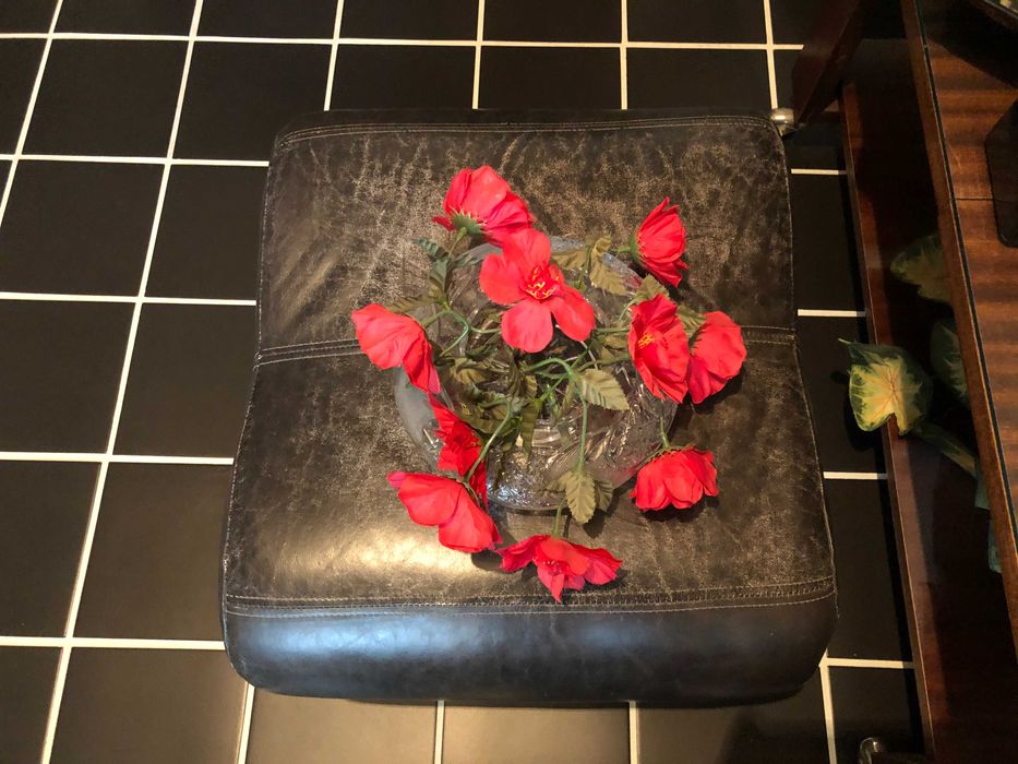 Кожена гарнитура! Уникална за времето си!