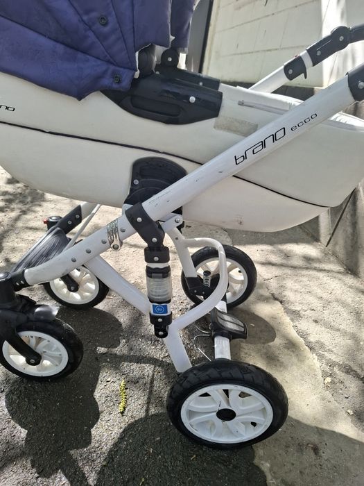 Продам  коляску синию