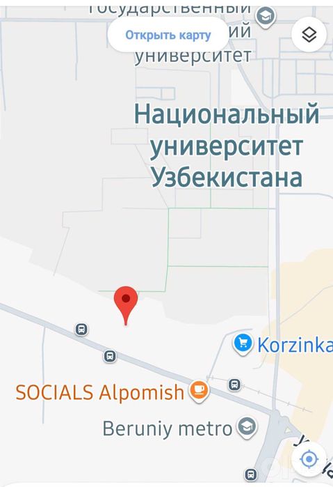 Beruniy met-si 4 xona oilaga. Uy egasidan.