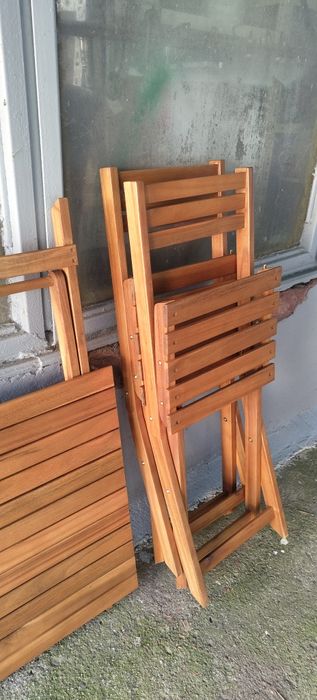 Сет за тераса маса +2 стола ТОП