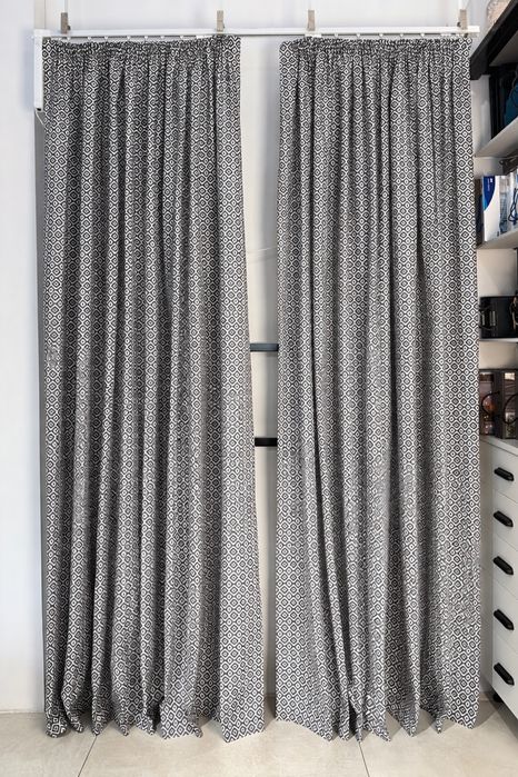 Готовый комплект штор