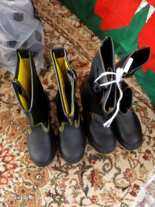 сапоги кирзовые новые.