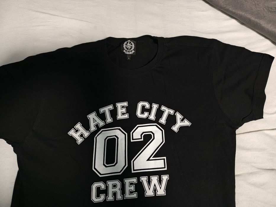 Оригинална тениска 02 WEAR / FYRE – Hate City Crew (Размер S)