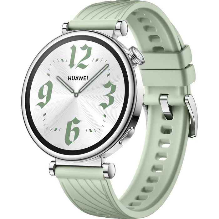 Smartwatch HUAWEI Watch GT4 41mm Dama GPS Android iOS Green Fluoroelastomer Nou Sigilat
