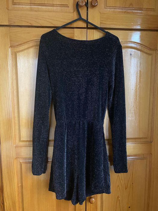 Дамски гащеризон в черно