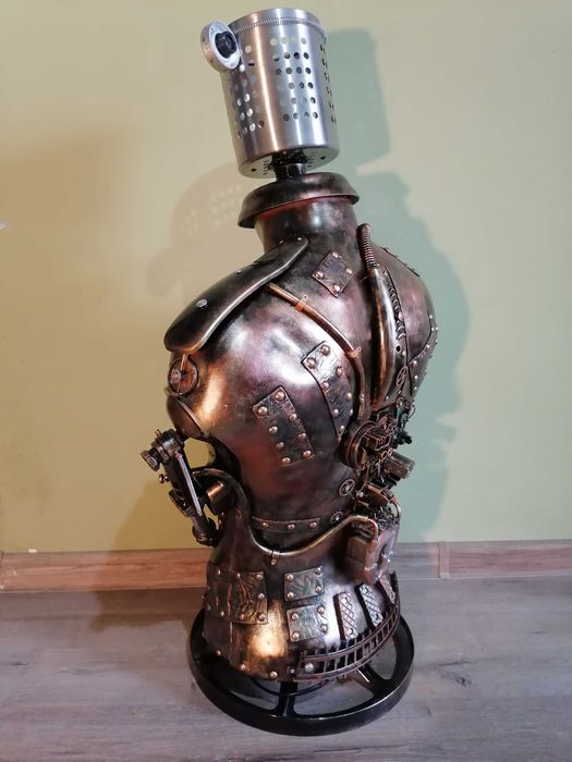 Lampă manechin stil mecanic-industrial,steampunk,vintage