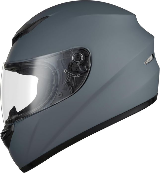 Favoto  Cască moto integrală pentru adulți, unisex, mărime M57/58 ECE