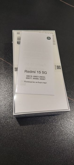 Нов ! Redmi 15 5G 8GB/256GB 2г гаранция