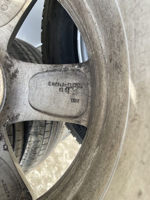 Два комплекта гуми с джанти,ОЕМ БМВ Х5  Е70 255/55/18