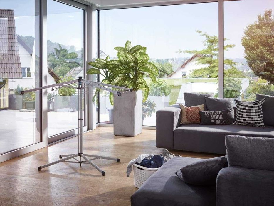 Сушилник за дрехи тип чадър Leifheit Linopop Градински простор 14 метр