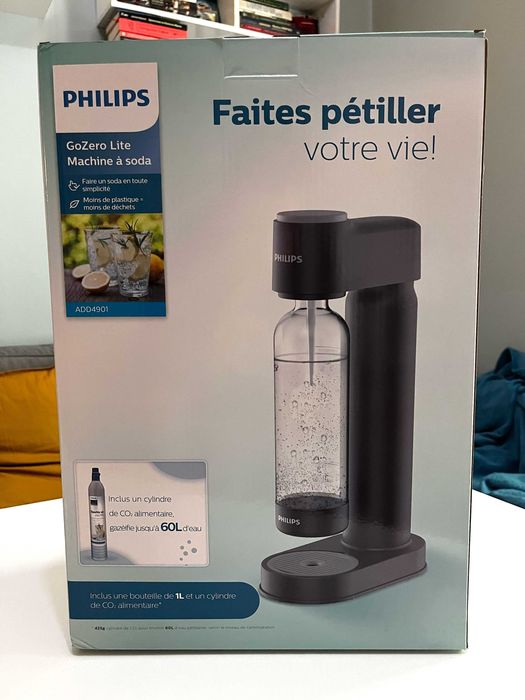 Машина за сода Philips GoZero (неизползвана)