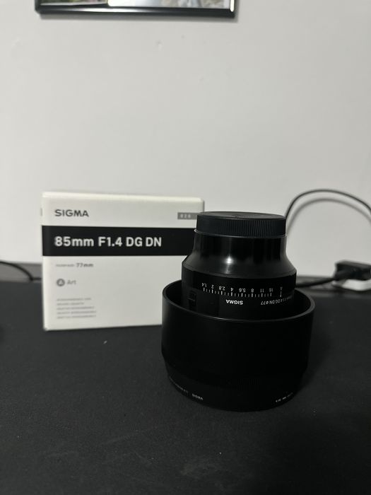 Obiectiv Sigma 85mm F1.4 DG DN Art Sony FE ca nou