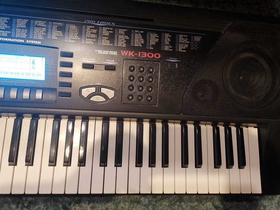 Vand orga Casio WK 1300