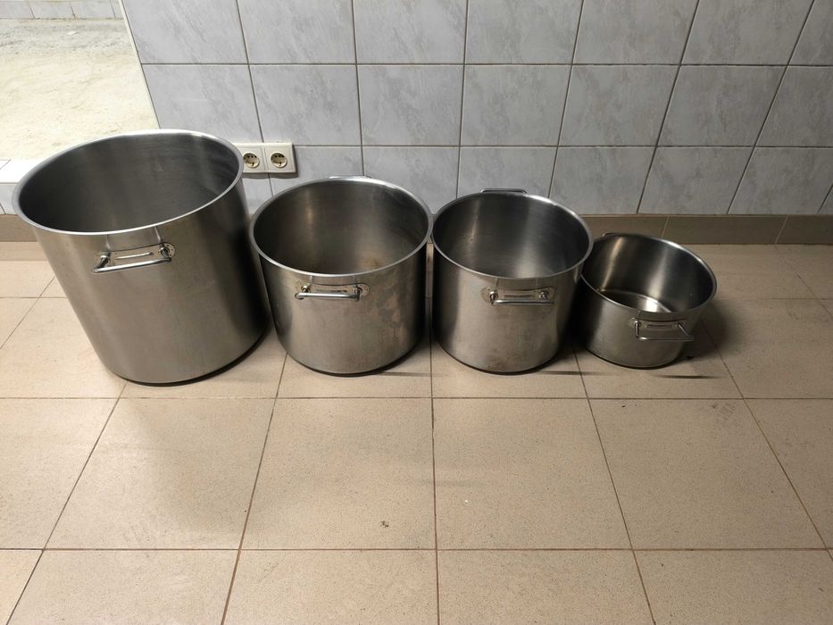 Oale (Cratite) profesionale inox. (marimile si preturile sunt in descriere)