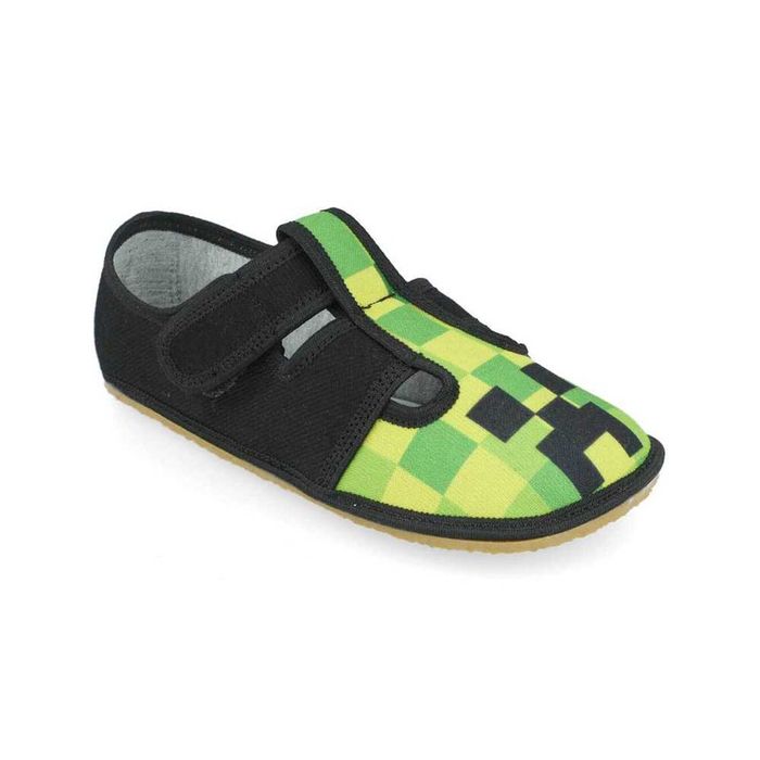 Детски пантофи "Barefoot" Minecraft черно 24/33