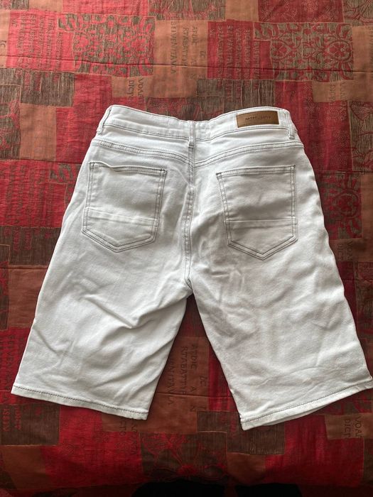 Шорты белые мужские подросток