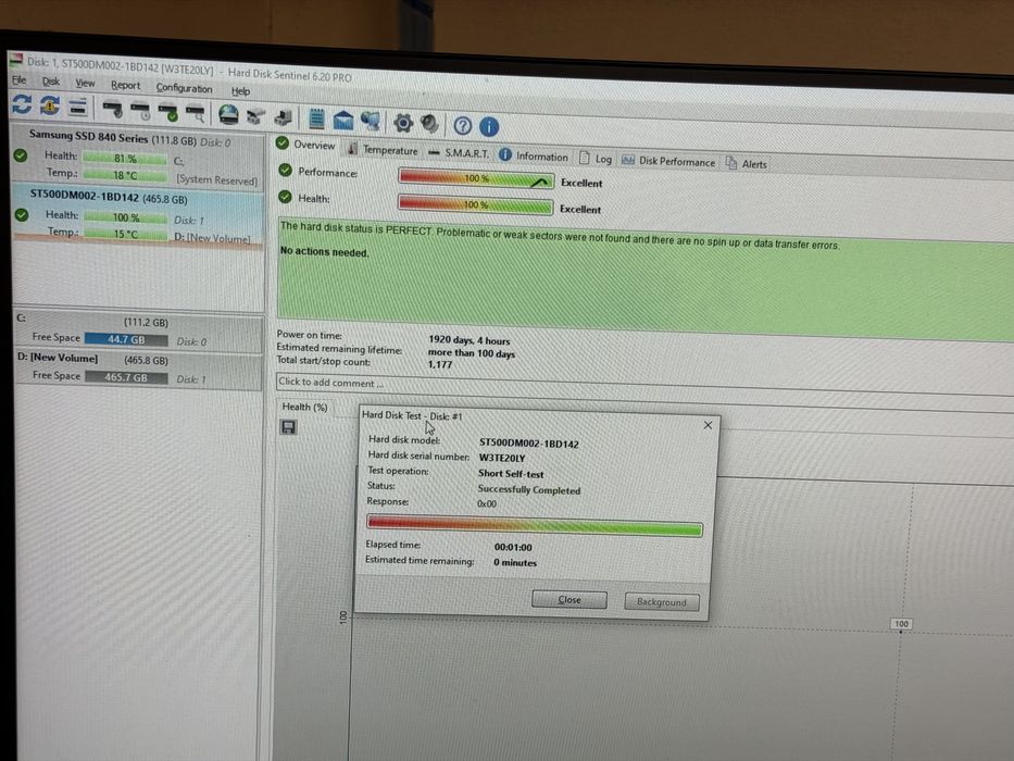 Lot hdd seagate 4 bucati de 500gb stare 100%