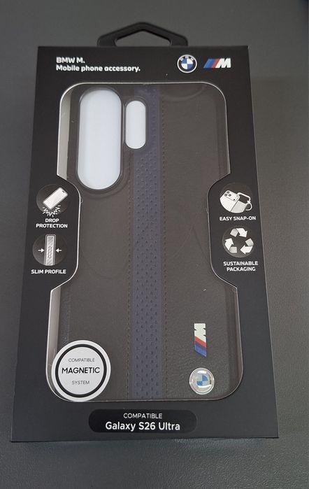 Защитен гръб за Samsung Galaxy S26 Ultra Кейс  с елегантен BMW дизайн