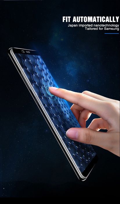 Folie sticla curbata 100D FULL Glue Samsung Galaxy S9 , S9+, S9 plus