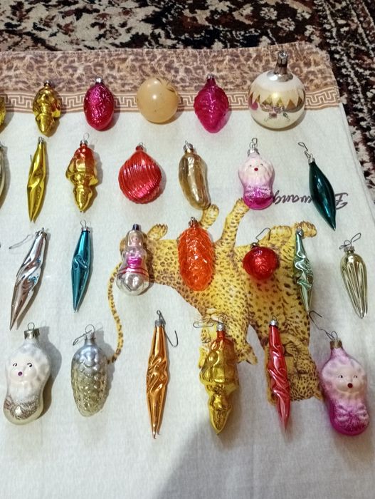 Ёлочные игрушки СССР