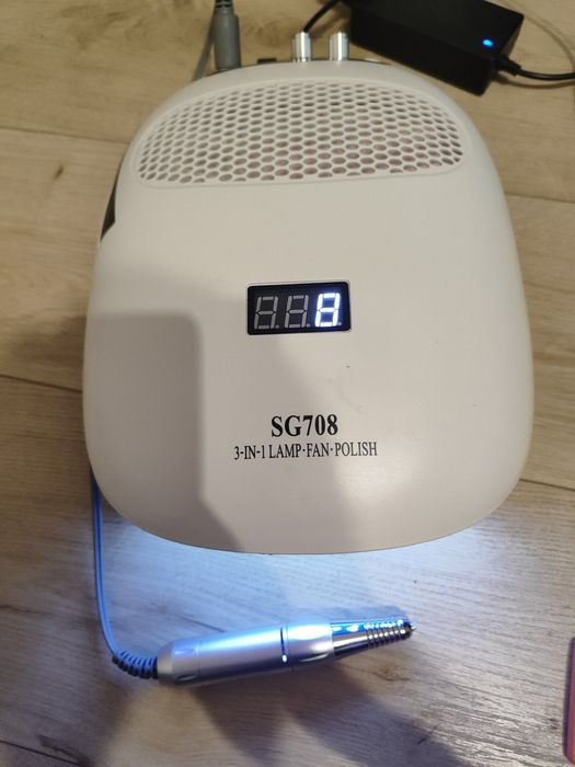 Мултифункционален уред за маникюр 3в1- SG708 LED/UV лампа