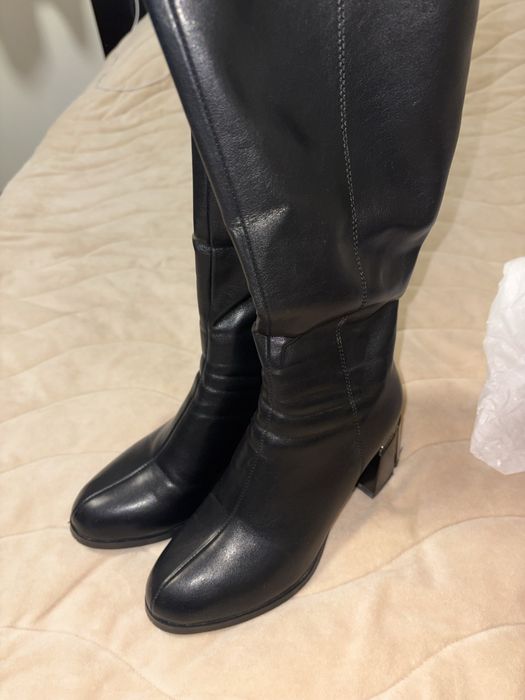 Нови дамски дги ботуши от естествена кожа