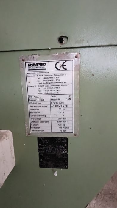 Utilaje de tamplarie termopane/PVC