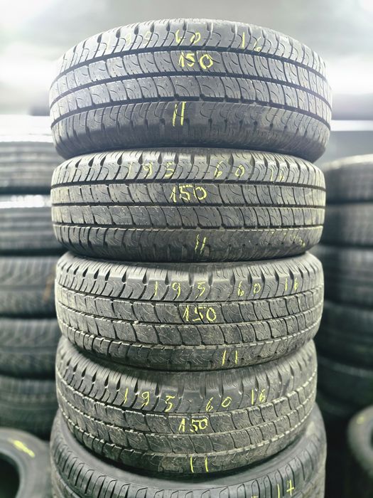 4x 195/60/16C VARA GOODYEAR Stare excelentă