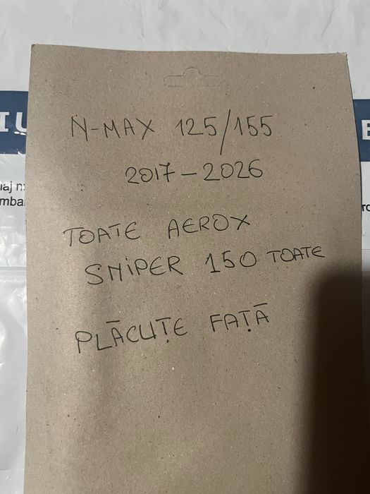Placute Yamaha Nmax Yamaha Rayzr