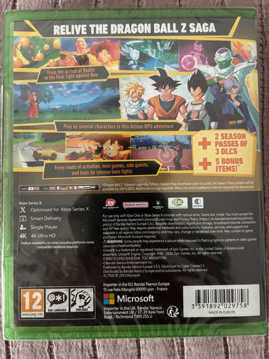 Joc Dragon Ball Z Kakarot Legendary Edition Pentru Xbox Series X