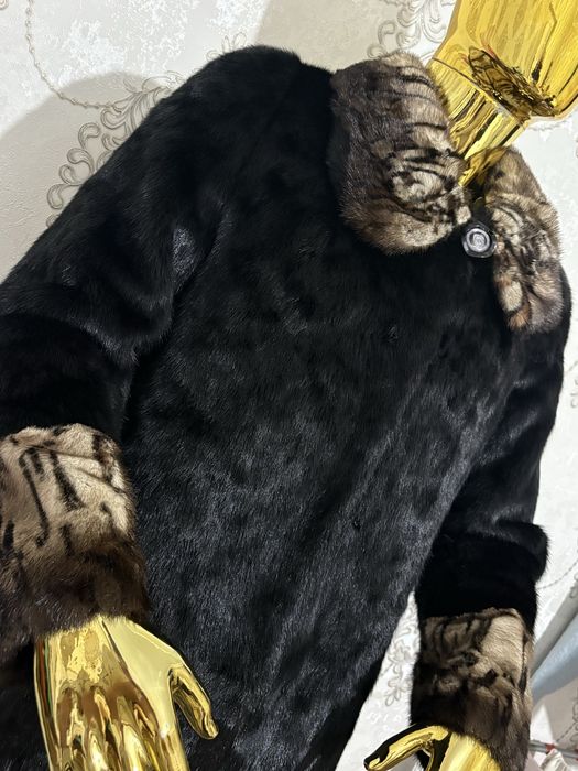 Норковая шуба б/у