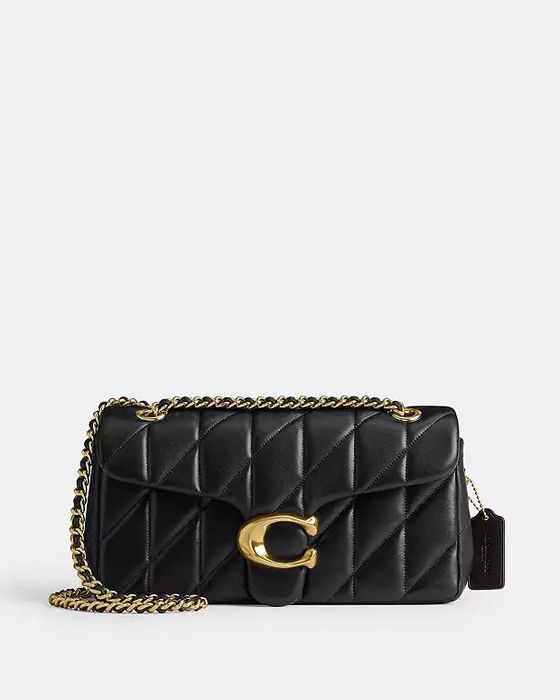 Дамска чанта Coach Tabby Shoulder Bag 26 в черен цвят