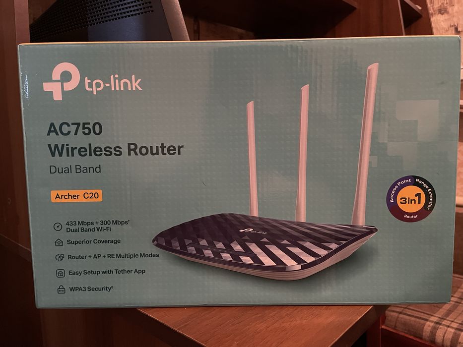 Модем TP Link Archer c20 новый