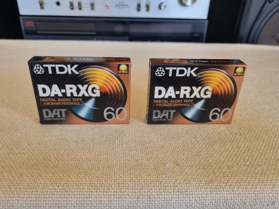 Pachet 2 buc Casete Audio DAT TDK. Noi. Sigilate