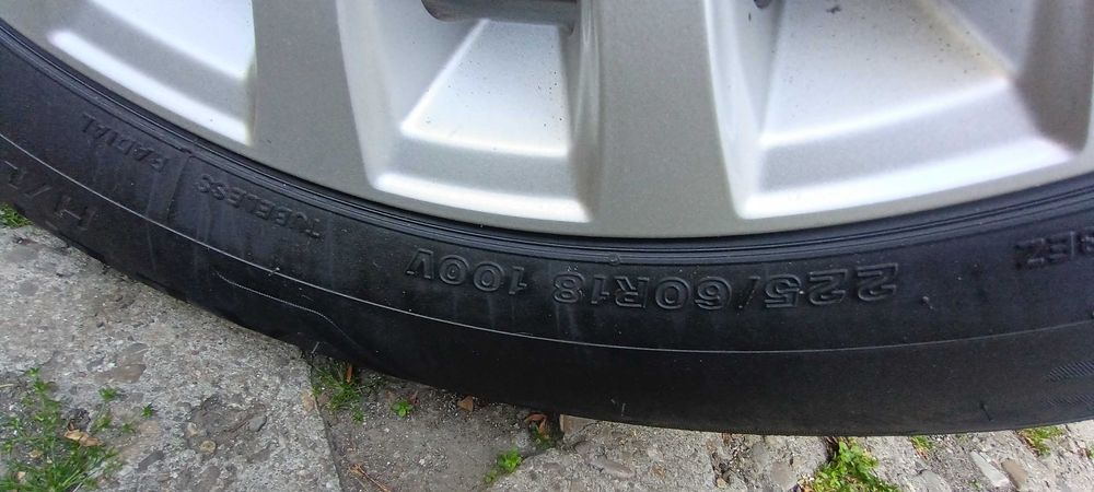 Оригинални алуминиеви джанти за Субару 225/60/18