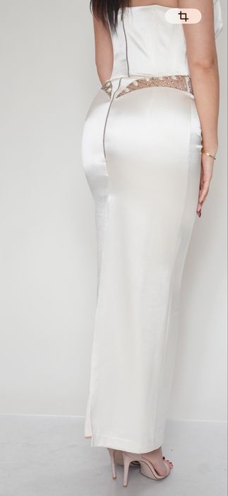 Rochie crem Cristina Savulescu Champagne