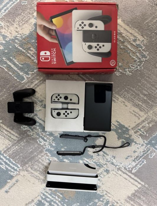 Nintendo switch oled прошитый 256+64gb