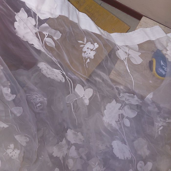 тюль б у, красивая и комплекты штор