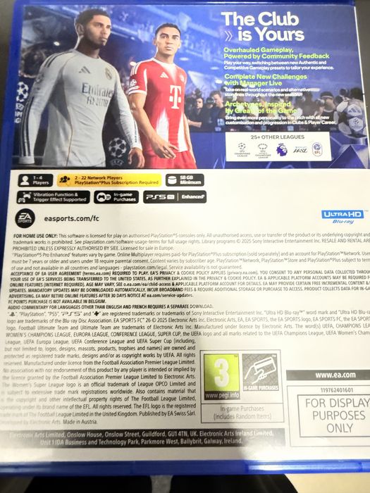 Fifa 26 sony playstation 5