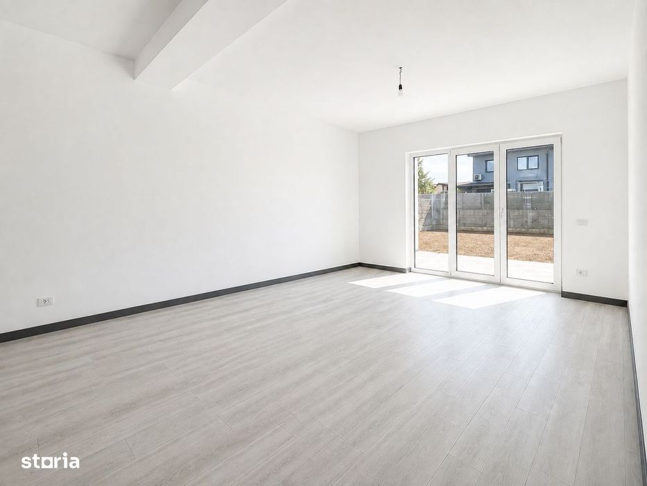 Duplex pe parter în Dumbrăvița | Construcție solidă și eficientă energ