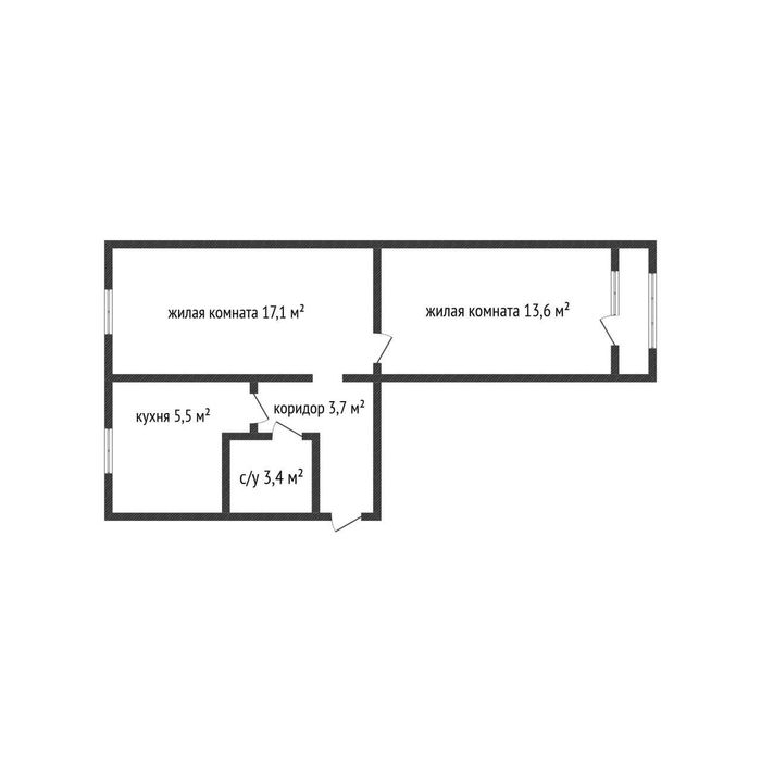 Срочно продам 2-комнатную квартиру