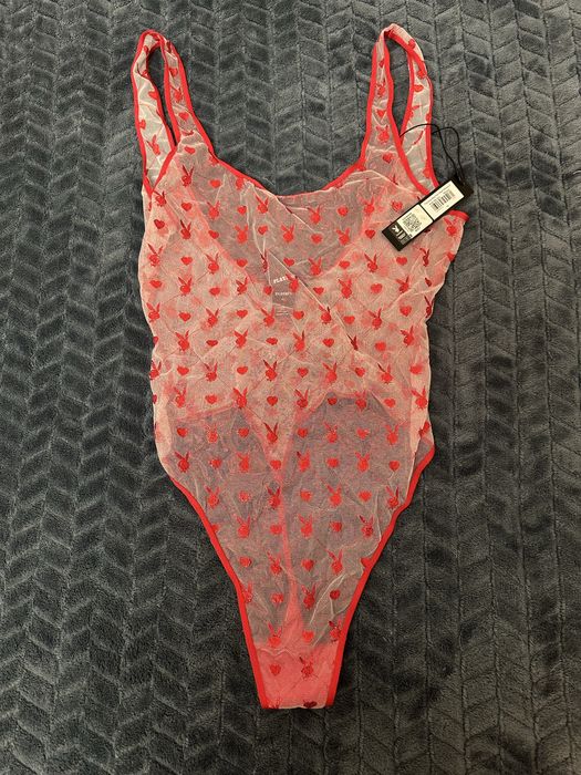 Боди прозрачный нижнее белье