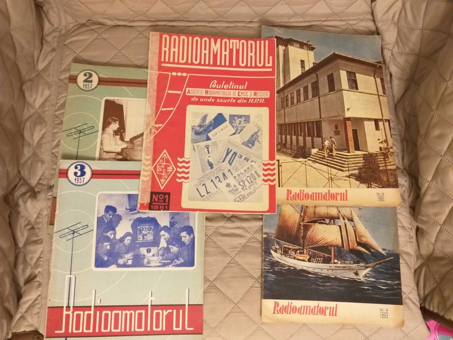 Reviste de radio vechi in stare buna