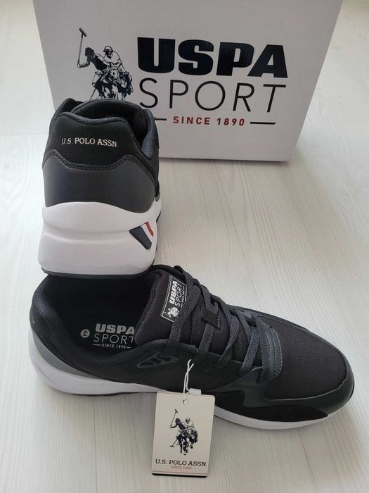 Pantofi sport piele ecologica U.S. Polo Assn Husky, Nr 44, NOU