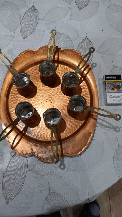 Старинен сервиз за греяна ракия