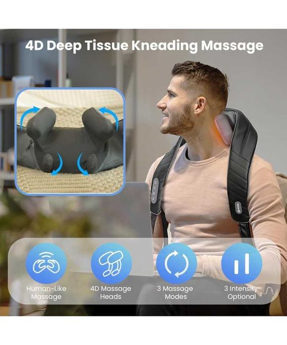 Aparat de masaj cervical hands-free, Comfier